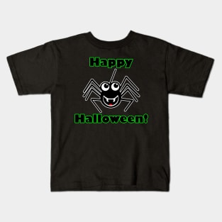 Happy Halloween Spider Kids T-Shirt